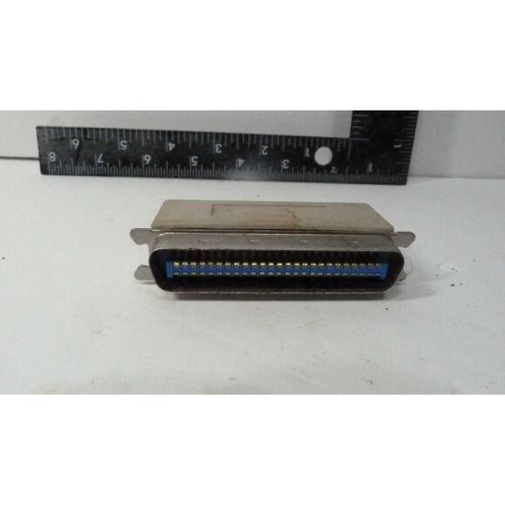 SCSI Terminator 68-Pin HD68 SC Connector Silver Metal Housing Shielded
